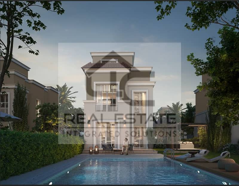 for sale villa standalone special view installment under market price in Butterfly mostakbal city 3