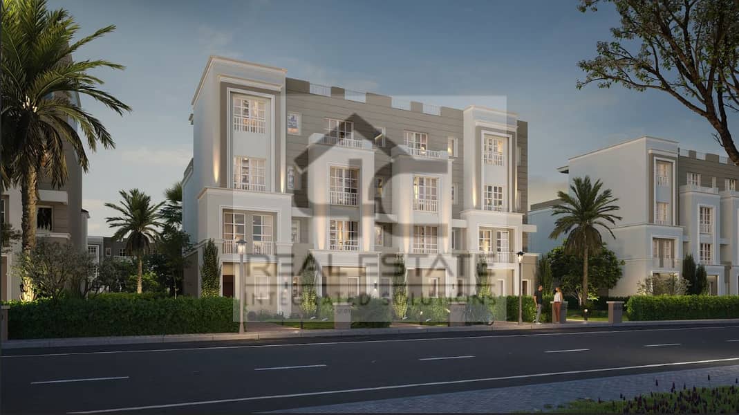 for sale villa standalone special view installment under market price in Butterfly mostakbal city 4