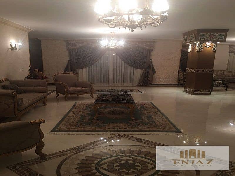 (villa for sale in madinaty, U, Golf view, immediate delivery, special finishing, (803sq 8