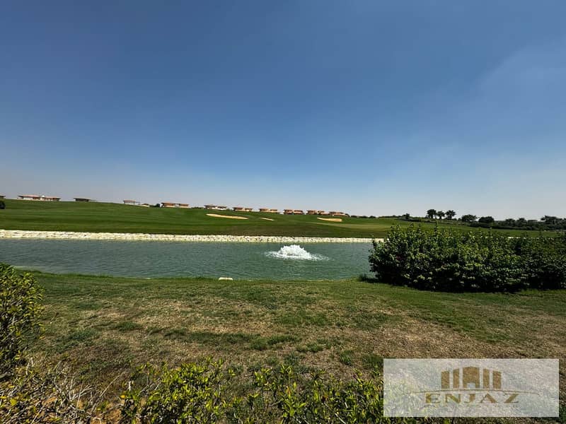 villa for sall in madinaty, design B, best view on (golf & lakes), possibility for creating pool, AREA(1153) 4