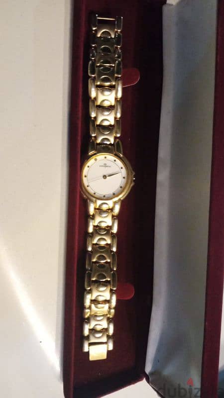 CONTINENTAL WATCH 18K GOLD 3M ELECTROPLATED MODEL 3344 4