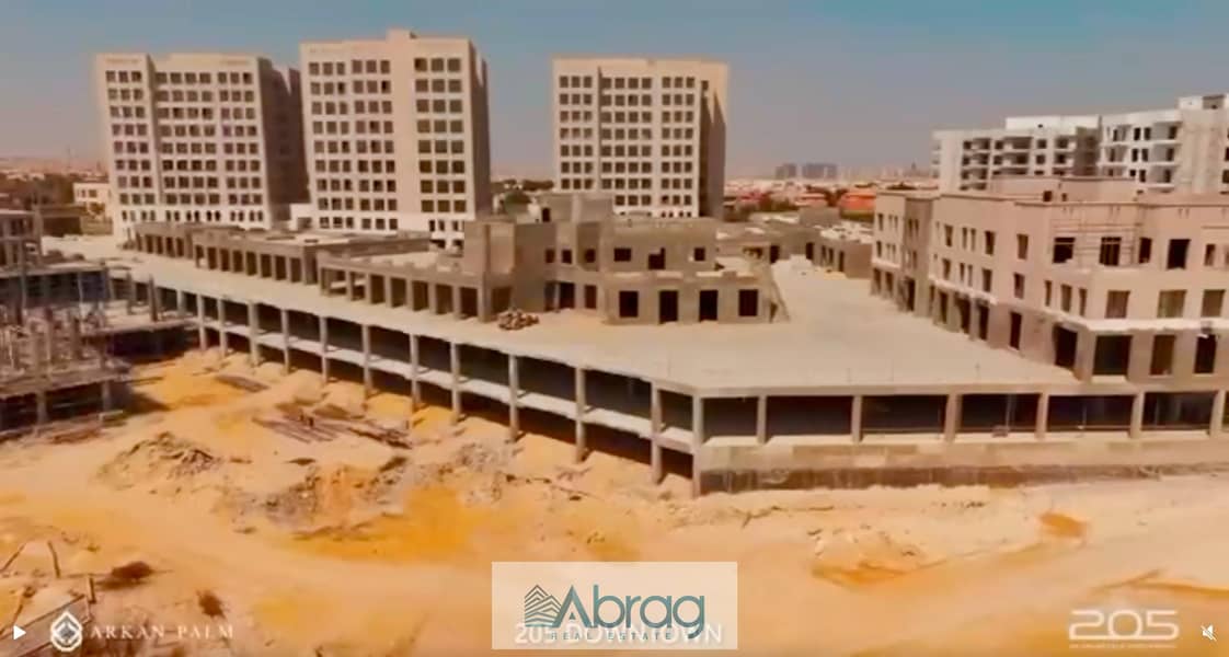 Administrative office for sale, Arkan Palm 205 project, with finishing and air conditioning 4