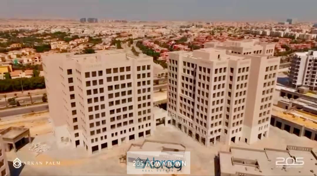 Administrative office for sale, Arkan Palm 205 project, with finishing and air conditioning 5