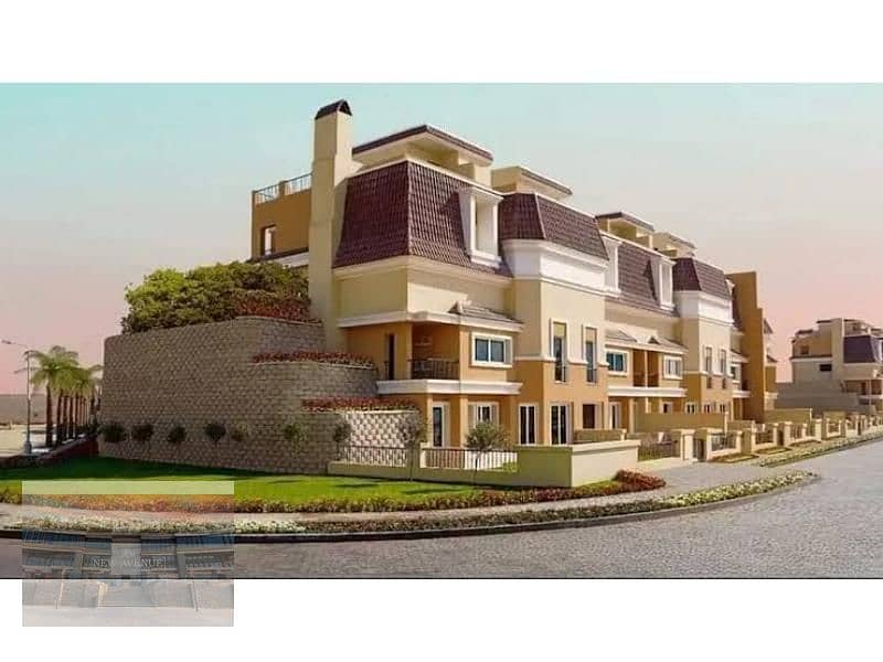 Villa Standalone  with down payment-3 bedroom- Prime location direct on hotel - in Sarai 1