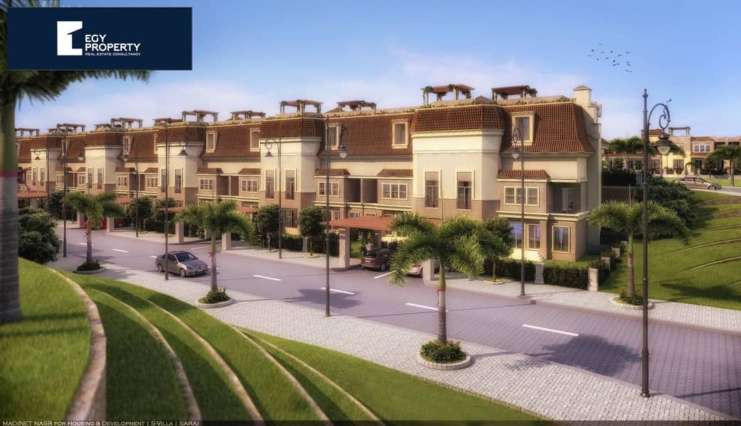 Apartment Ready to move for sale in Sarai Compound , Mostakbal City remaining: 490,000 only  lowest price in market 9