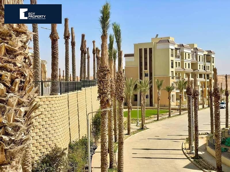 Apartment Ready to move for sale in Sarai Compound , Mostakbal City remaining: 490,000 only  lowest price in market 12