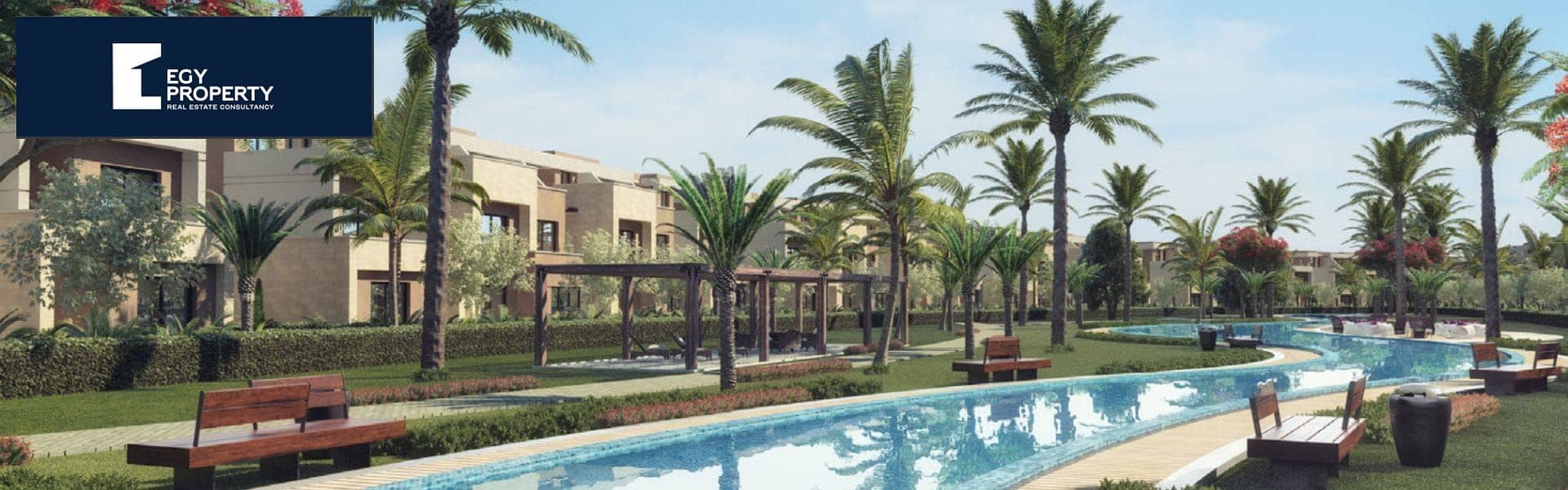 Apartment in Taj City origami golf with downpayment: 438,603 and installments up to 8 years 9