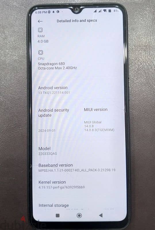 xiaomi redmi 10c 128g rom 4g ram 4