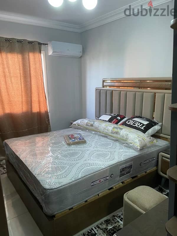 شقة مفروشة للايجار كمباوند روضة زايد الشيخ زايد fully furnished 1