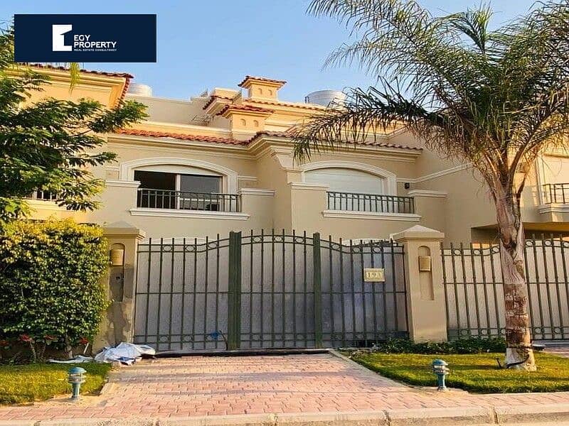 Villa Ready to move in lavitsa, patio 5 east el shorouk with installments 4