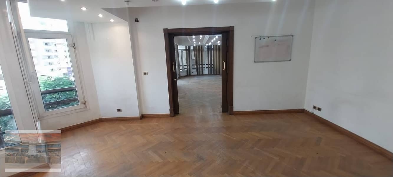 Fully finished Office with AC  for rent at  thawra street Heliopolis           MA-AD 30 3