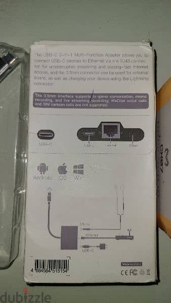 Ethernet Adapter 3 in 1 2