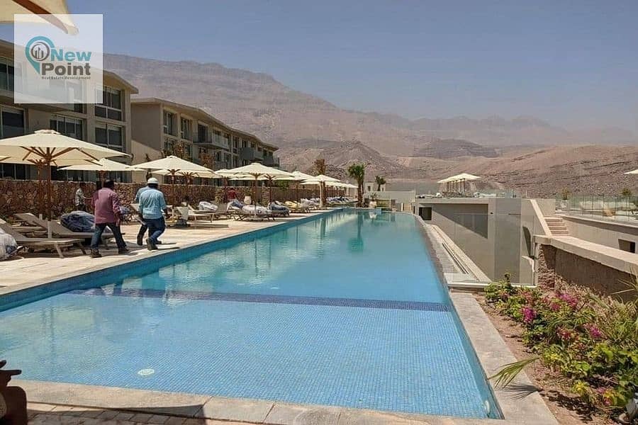 Fully finished chalet 126m for sale in IL Monte Galala AIN SOKHNA 3