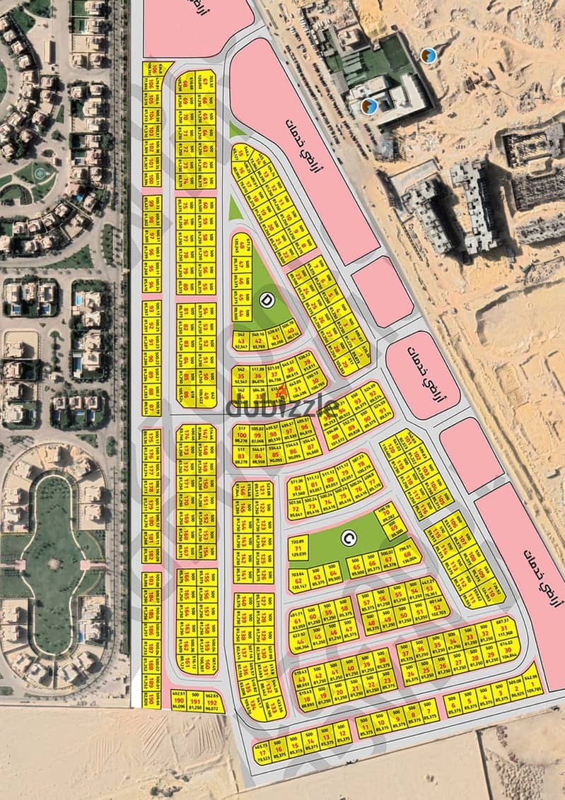 partment for sale, 175 meters, directly on the main street, sea front, in front of Village West Compound, next to Jannat Zayed 7