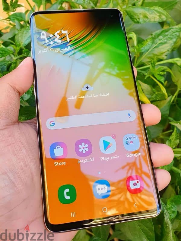 جـديد زيرووووو سامسونج اس S10 العادى مش بلس Samsung Galaxy S10 مش Plus 4