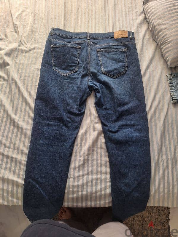 Basic Blue Regular Jeans 2