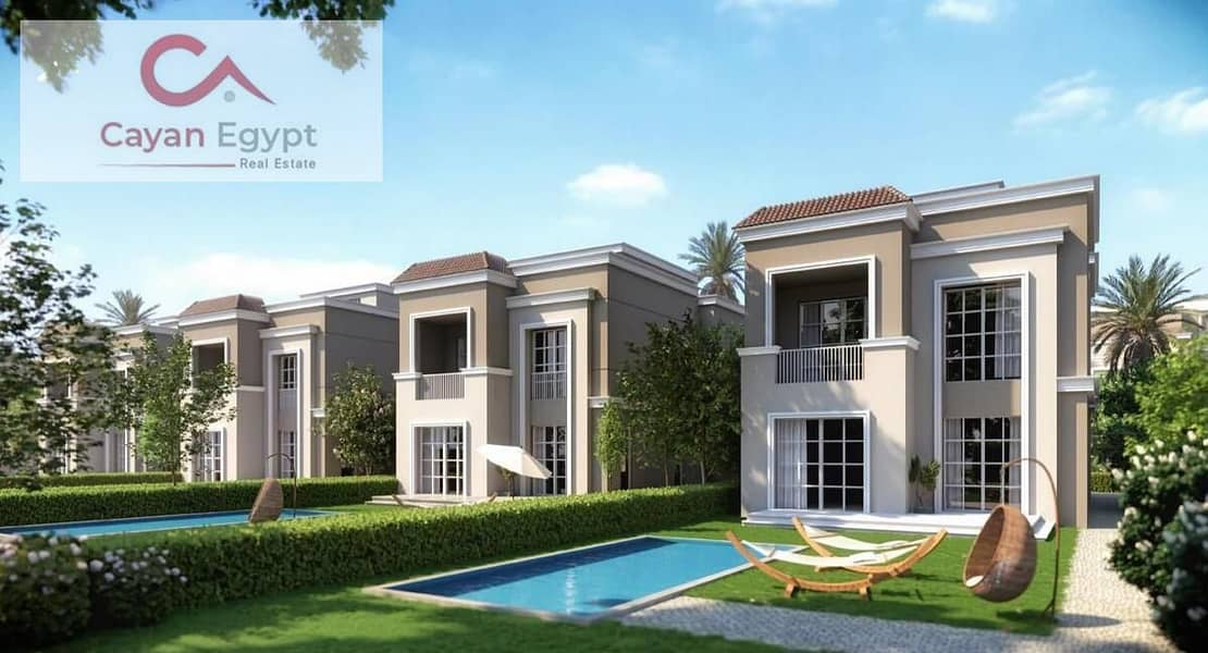 S Villa for sale at Butterfly compound at mostakblcity 4