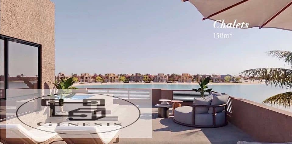 Chalet 90m in the heart of El Gouna, with a view on the Red Sea, in Kamaran with installments 3