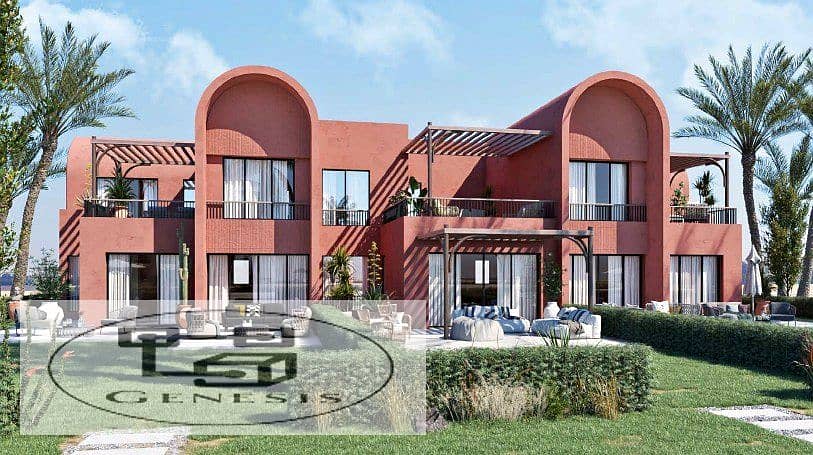 Chalet 90m in the heart of El Gouna, with a view on the Red Sea, in Kamaran with installments 4