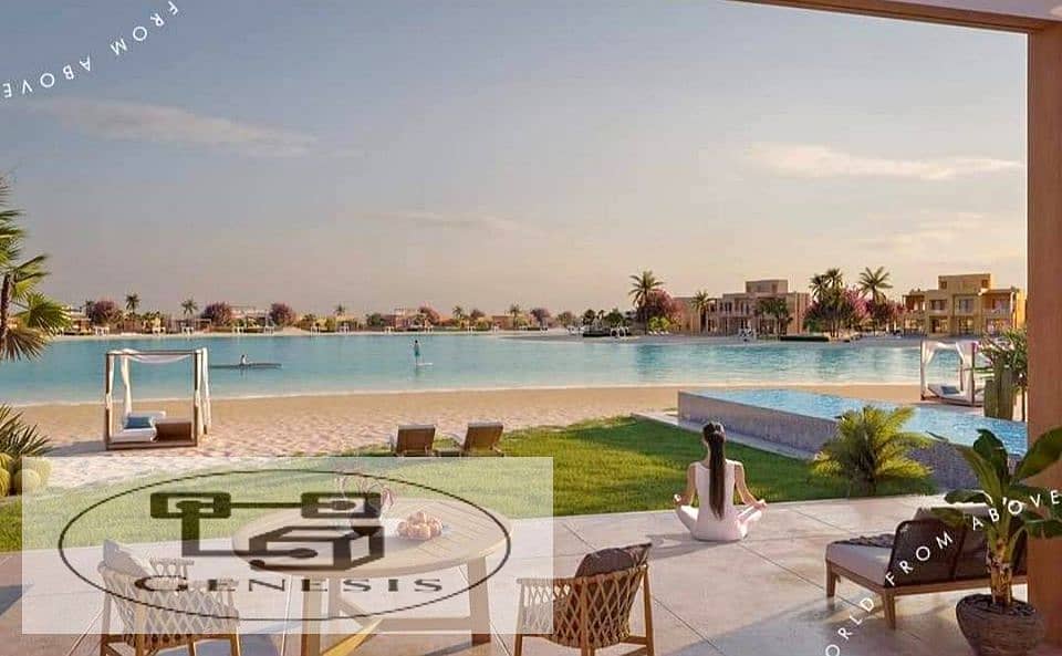 Chalet 90m in the heart of El Gouna, with a view on the Red Sea, in Kamaran with installments 6