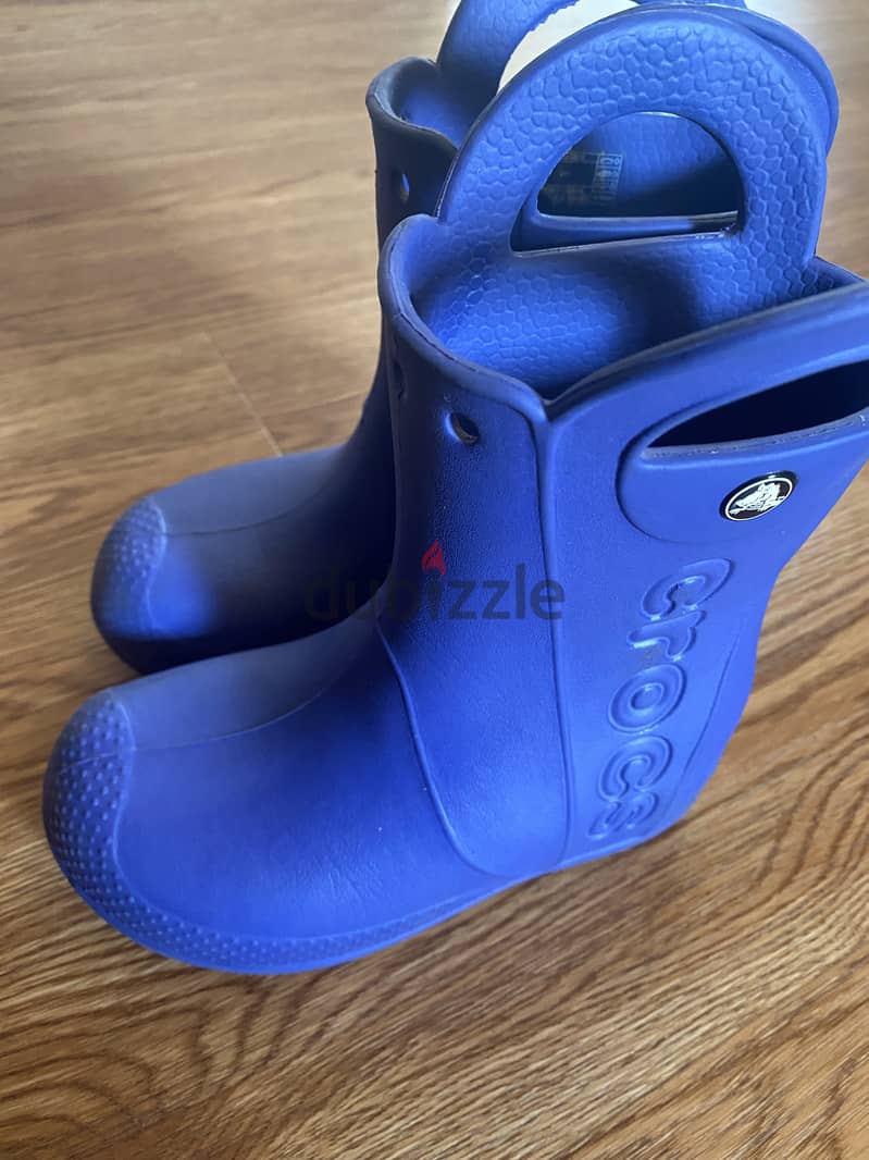 Orginal crocs rain boot - used 4