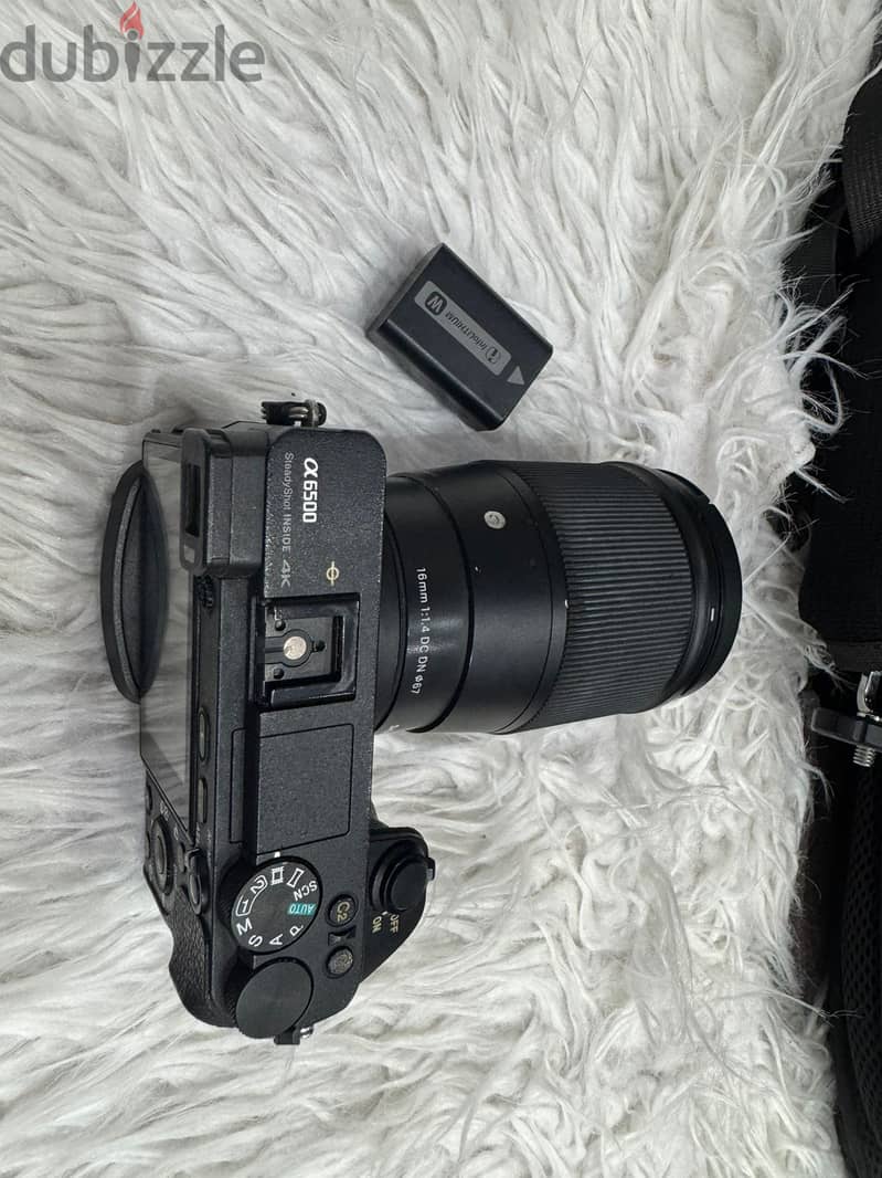 sony a6500 + meike lens 0