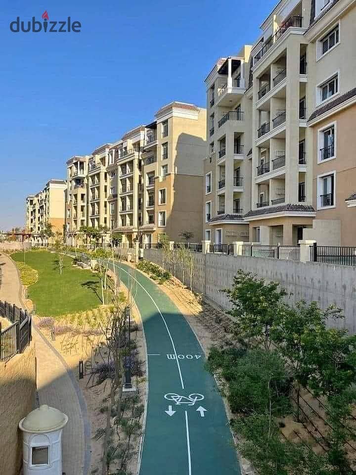 Apartment for sale (79m) in Sarai Compound with cash discount in New Cairo in Amazing Location in Sarai Mostaqbal City 3