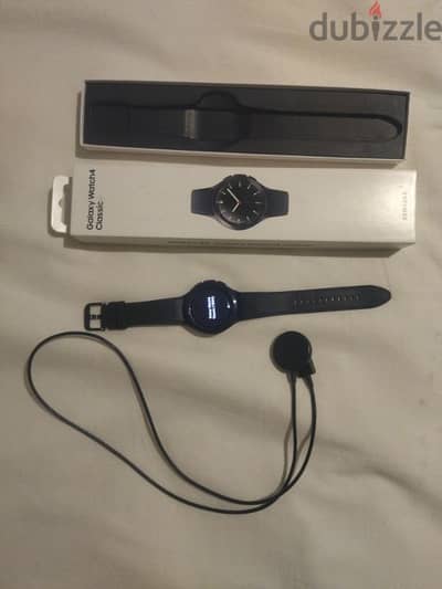 Galaxy watch 4 classic + charger