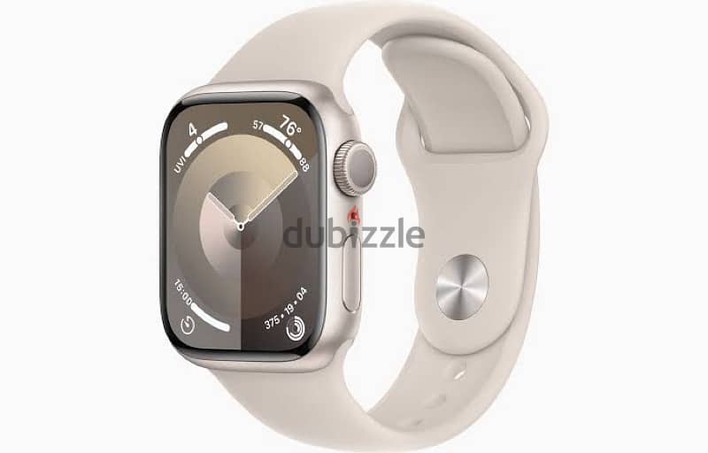 Apple Watch Series 9 41mm Starlight Al Star SB S/M GPS 1