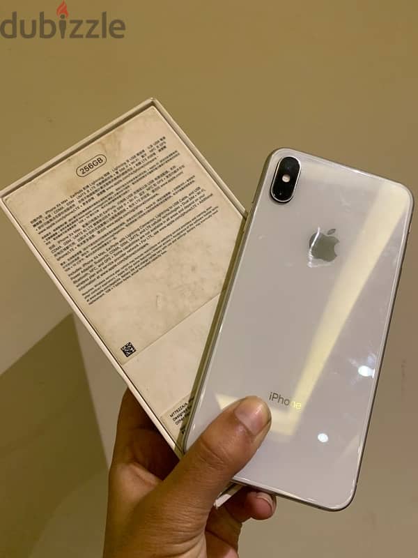 Xs max 256gb خطيين فعليين بالعلبة 2