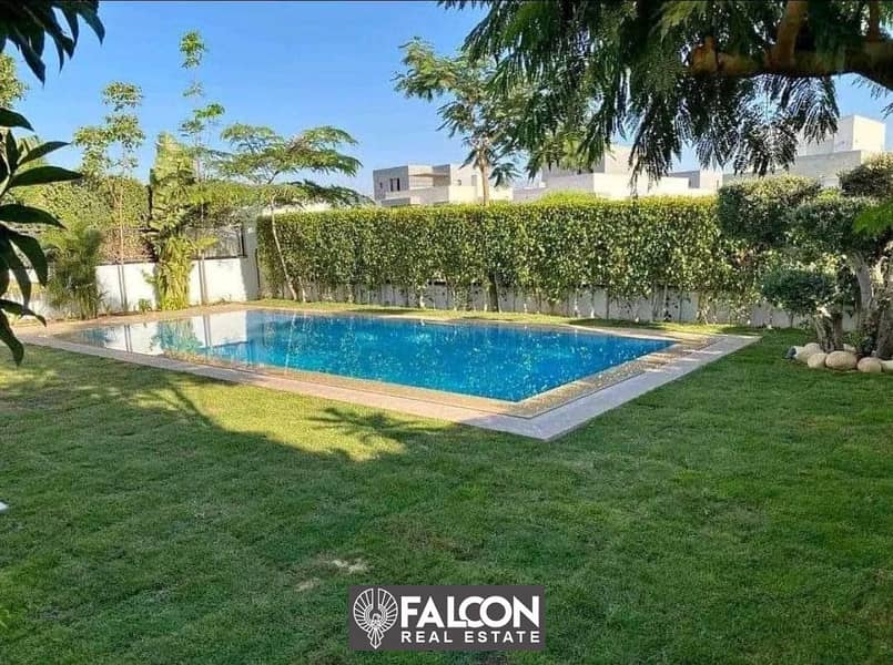 Ready To Move Twin  House Villa 255m Very Prime Location Pool View For Sale In La Vista Patio Prime Shorouk With Installments 1