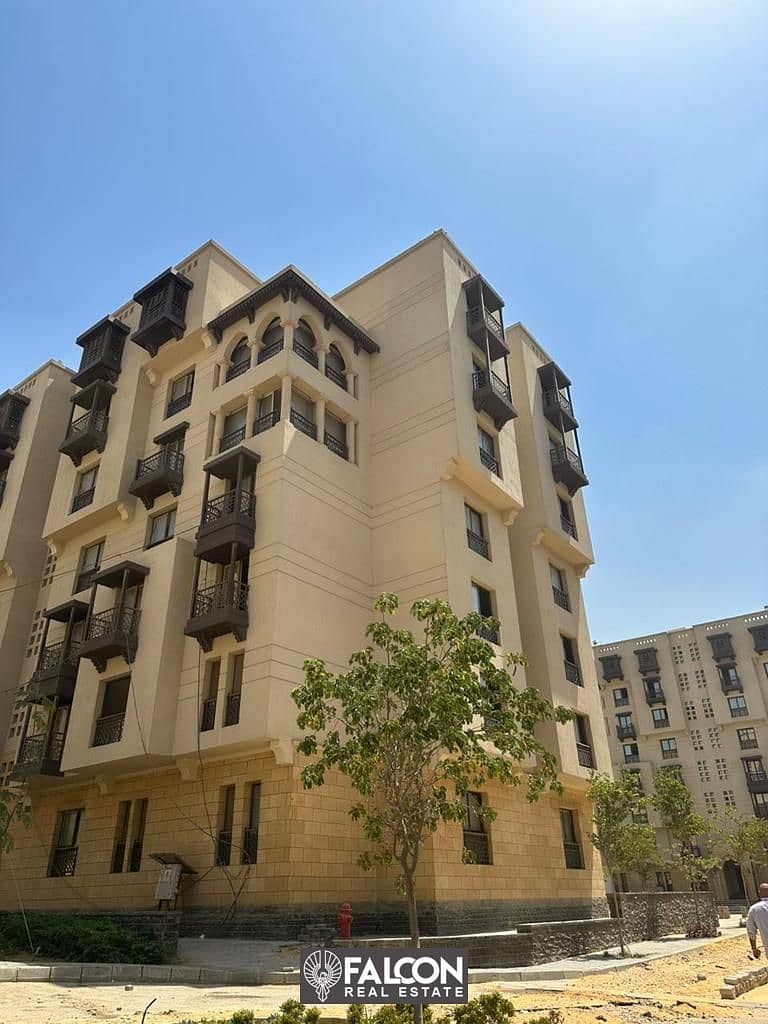 Fully finished apartment ready for receipt and inspection directly on Salah Salem Road for sale with installments in Downtown Cairo Fustat Compound 3