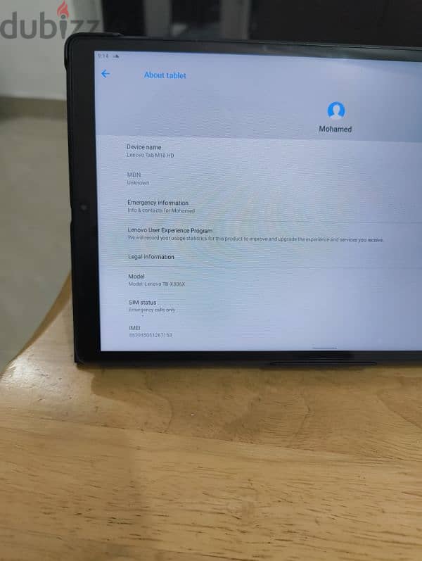 Tablet Lenovo M10 HD 4G 3
