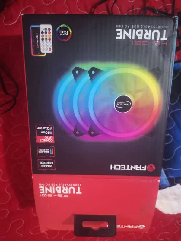 مراوح كمبيوتر rgb مع رسموت تحكم 1