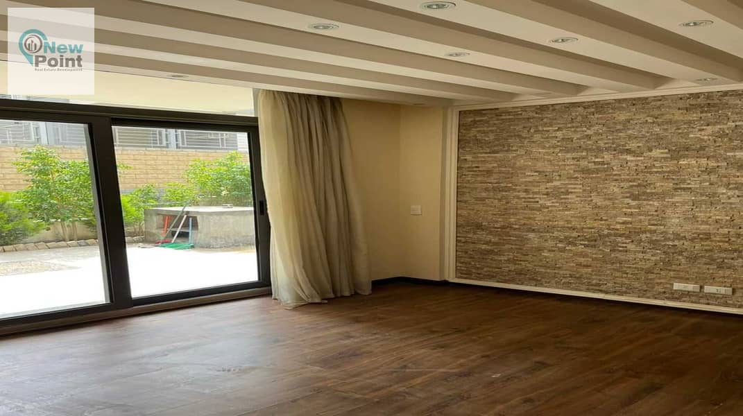 Duplex with garden for sale in prime location in New Cairo in front of Cairo Airport in Taj City Compound | 8 years installments 4