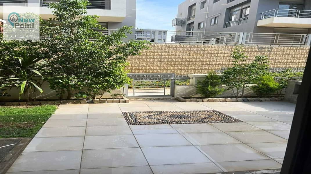 Duplex with garden for sale in prime location in New Cairo in front of Cairo Airport in Taj City Compound | 8 years installments 7