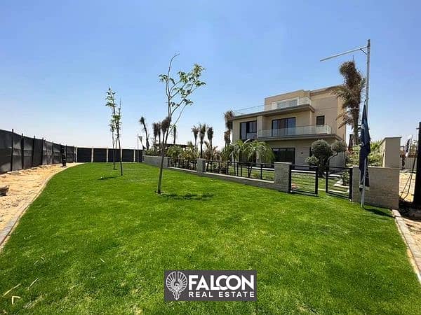 SV Villa, immediate delivery, in the most distinguished compound in New Zayed City, The Estates Compound -- Sodic, 3 minutes away from Sphinx Airport 6