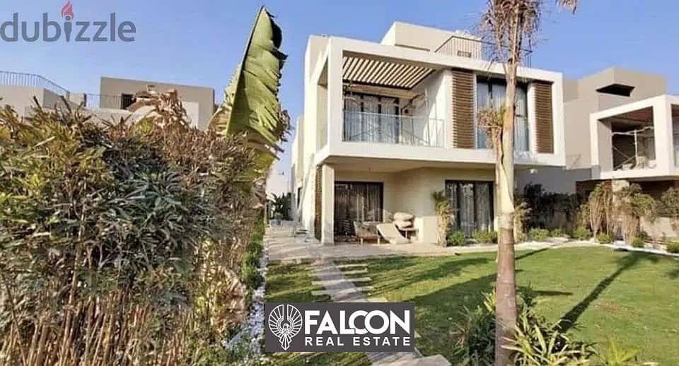 SV Villa, immediate delivery, in the most distinguished compound in New Zayed City, The Estates Compound -- Sodic, 3 minutes away from Sphinx Airport 8