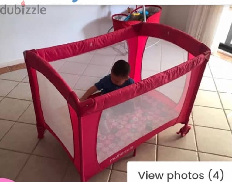 mother care classic travel cot سرير اطفال متنقل 0