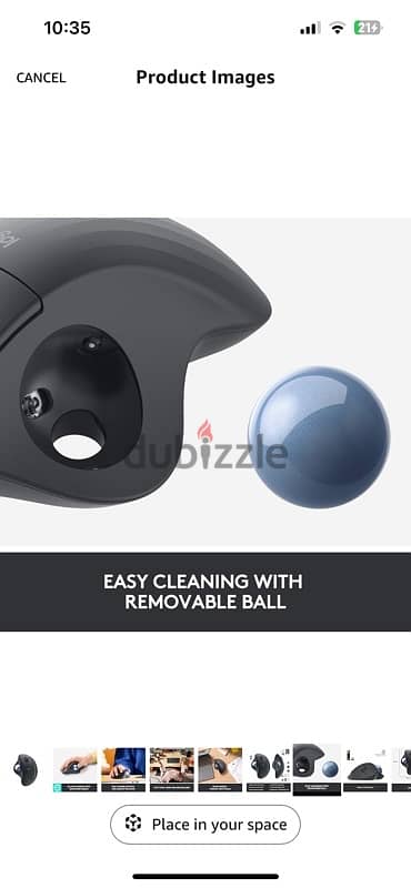 Logitech ERGO M575 Wireless Trackball Mouse 4