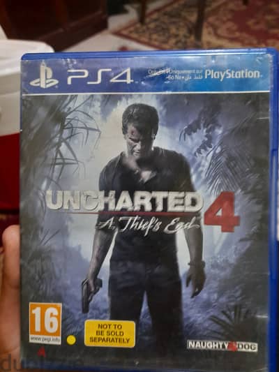 Uncharted 4 ps 4 مدبلجه