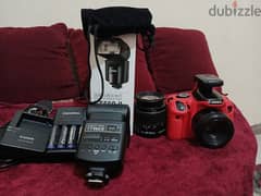 باكدج كانون d600 بلينس 50stm وفلاش 0