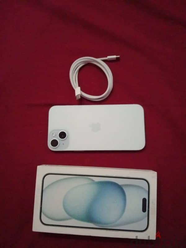 i phone 15 plus ,Blue, 128GB FOR SALE 1