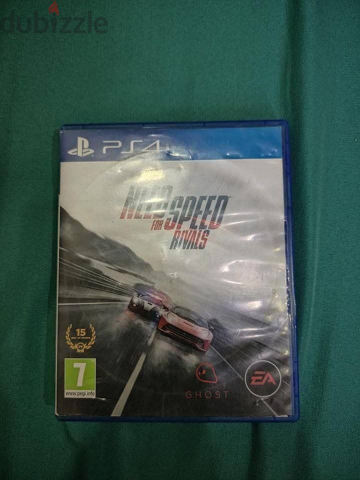 PS4 camera +3 cd games [ w2k18 - fifa 18 - need for speed rivals] 4