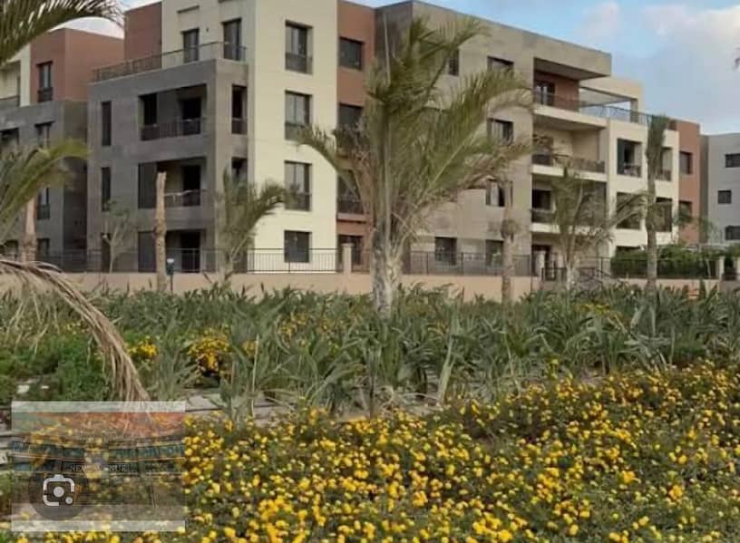 ground floor apartment Best view of the compound with installments till 6 years delivery 3 months 5