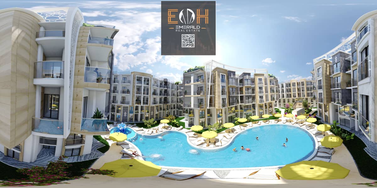 "Exclusive Resort Living" - emphasizing the exclusive and premium nature of the project. 1