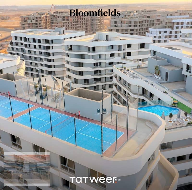 Ground Apartment for sale - Bloomfields  Tatweer Misr 2