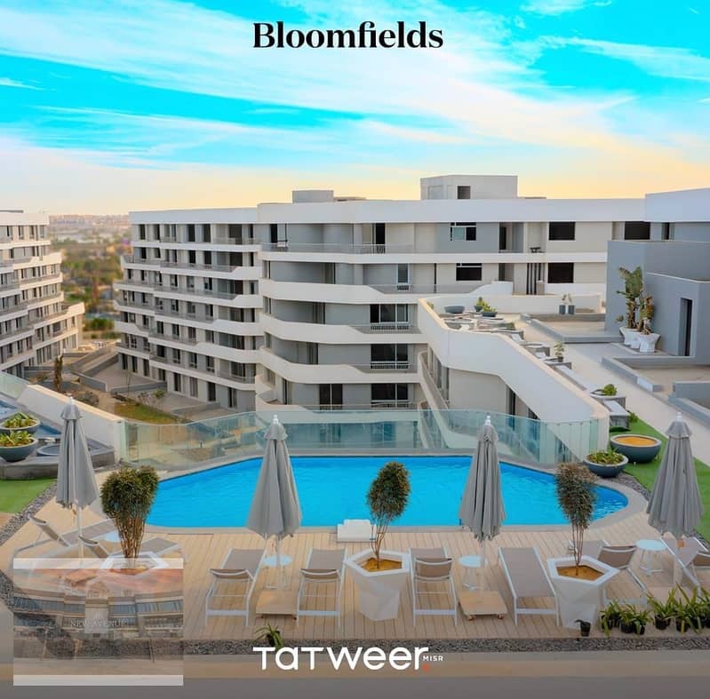 Ground Apartment for sale - Bloomfields  Tatweer Misr 3