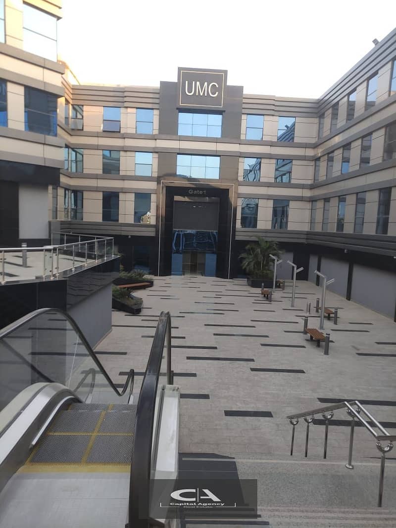 Clinic 40m Fully Finished with Ac's  for rent at UMC - New Cairo 1