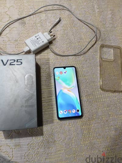 موبايل vivo v25 5g حاله ممتازه